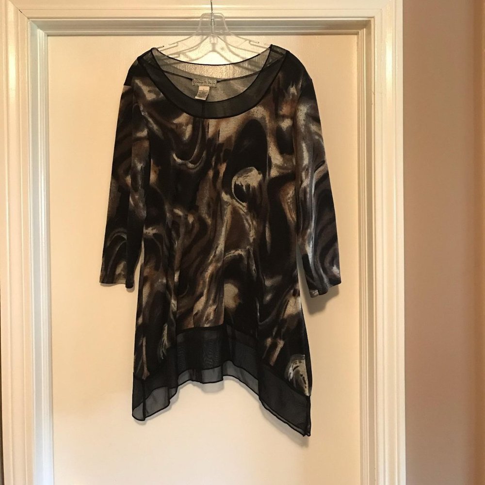 Vintage Suzie multicolored tunic